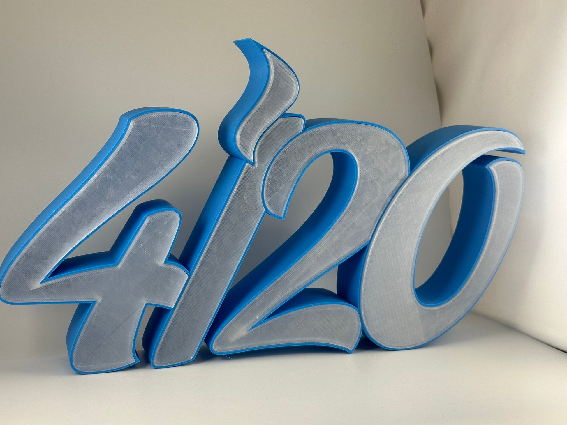 4/20 Glow LED Sign - Dimmable Celebration Light - RudeGrain