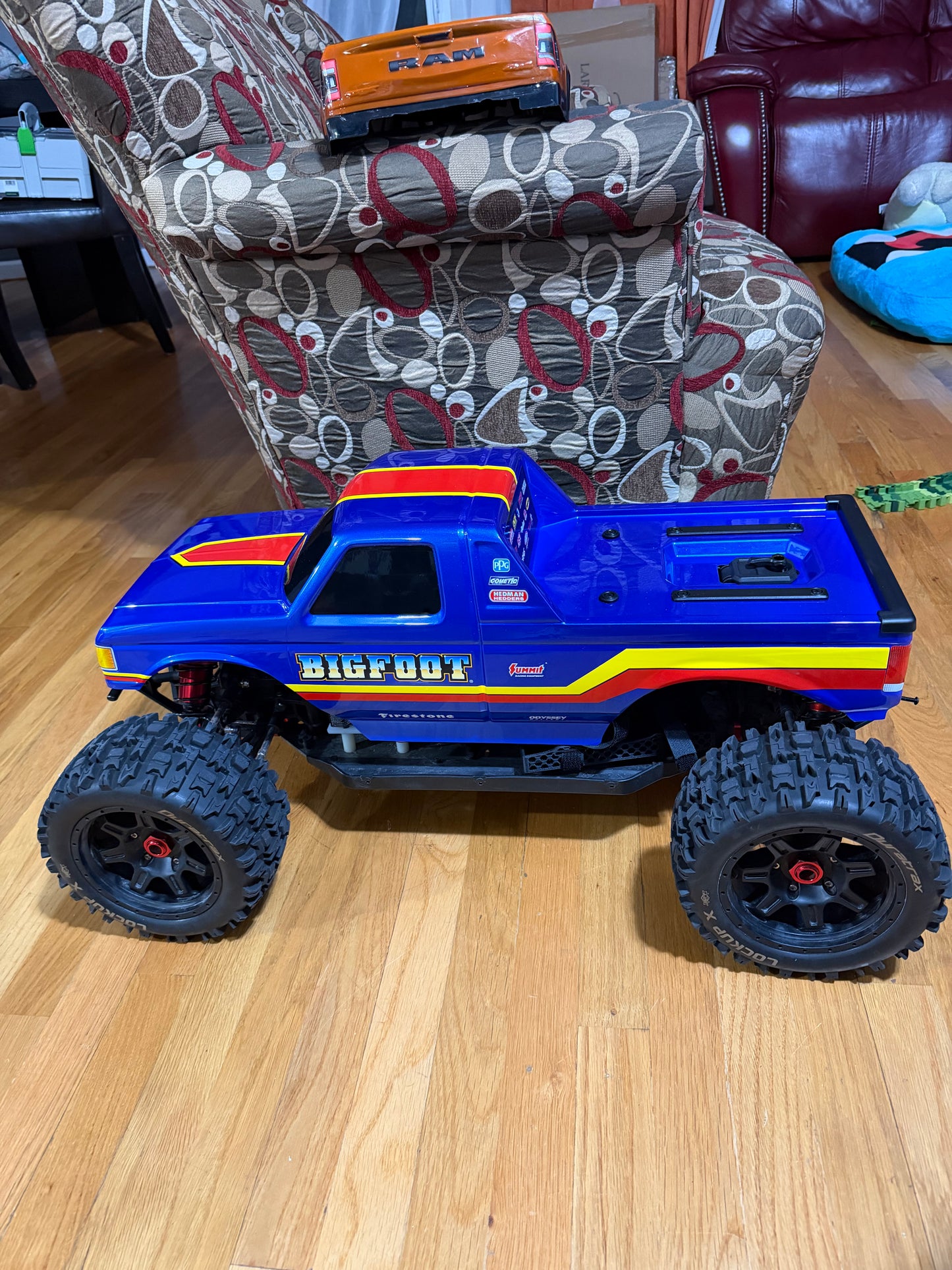 Losi DBXL 2.0 Body Mount Conversion Kit | Fits X-Maxx & 1/5 Scale Bodies