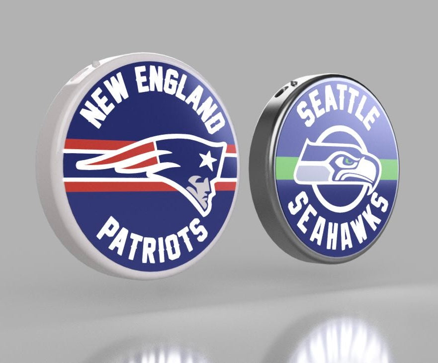 Super Bowl LX Matchup LED Team Sign – Limited Edition Game Day Decor