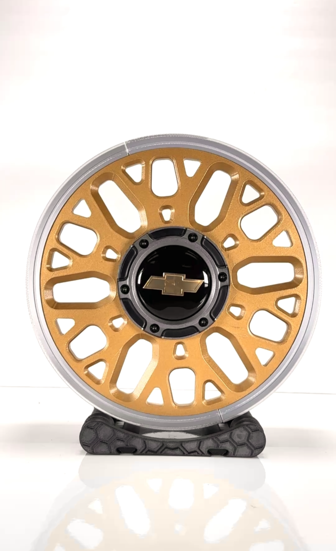Fuel Wheel Floating Center Cap Retrofit Kit – Set of 4