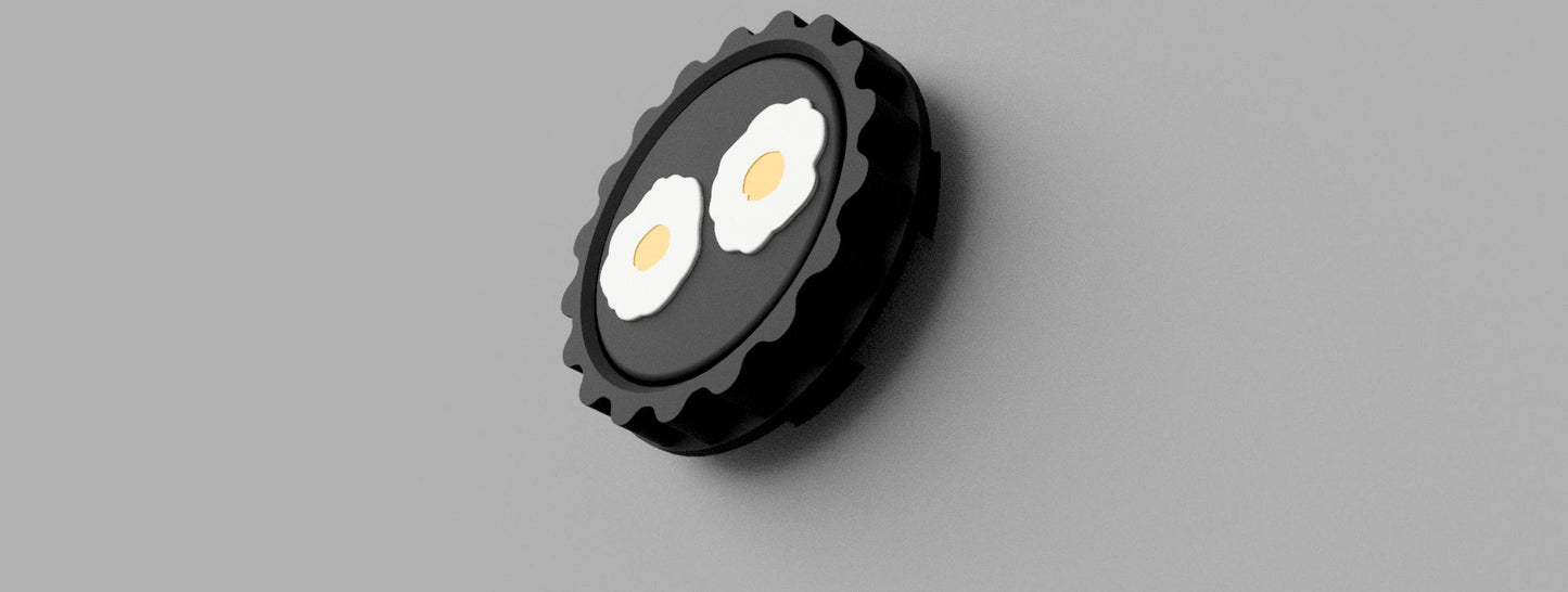 Floating Center Cap Retrofit Kit for 4PLAY Wheels – 3D Printed Conversion Kit