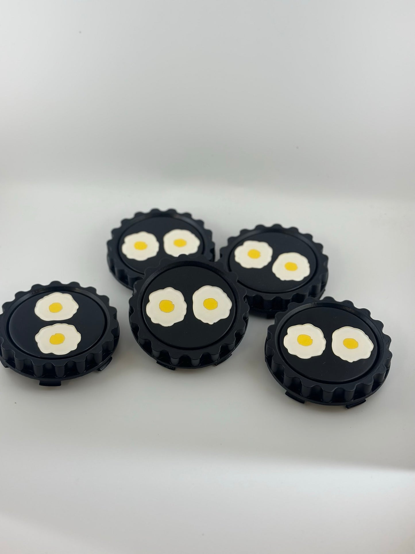 Custom Floating Center Cap – Self-Leveling, 3D Printed, OEM Fit