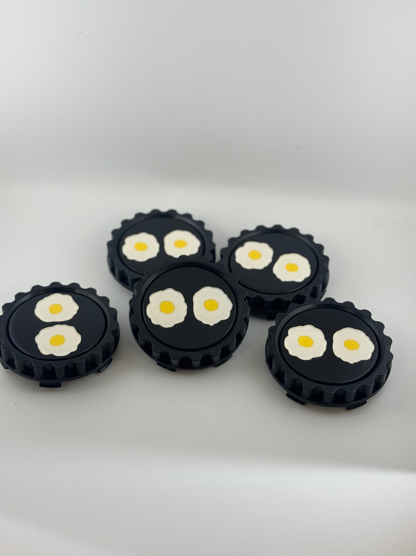 Floating Center Cap Retrofit Kit for 4PLAY Wheels – 3D Printed Conversion Kit