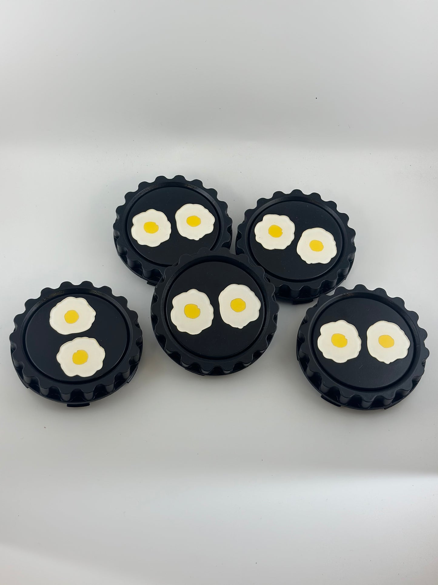 Floating Center Cap Retrofit Kit for 4PLAY Wheels – 3D Printed Conversion Kit