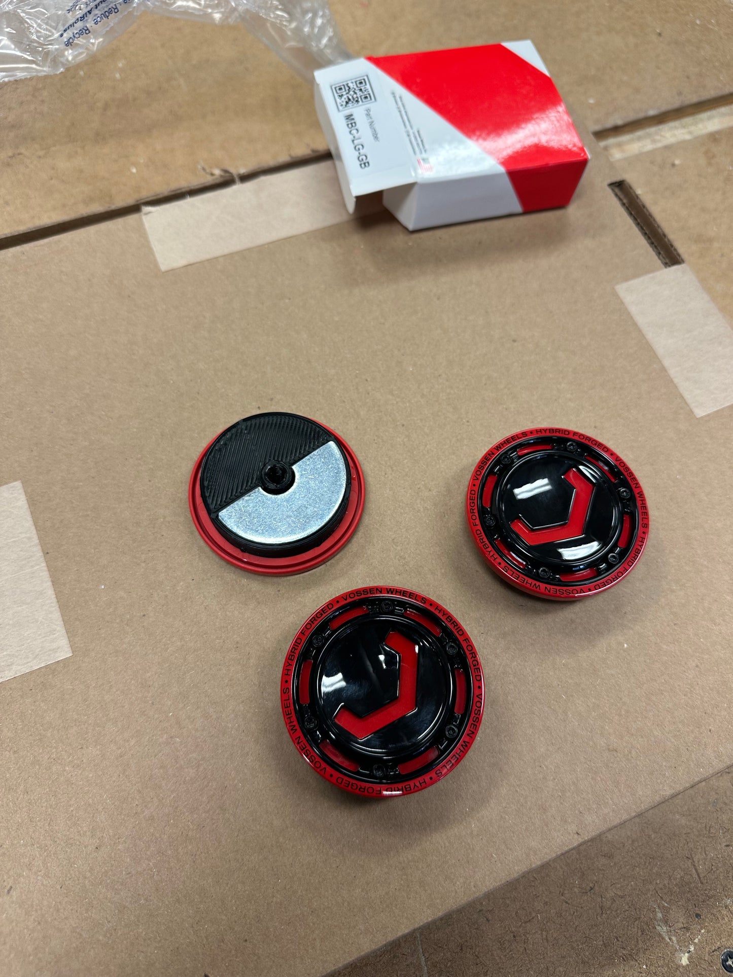 Self-Leveling Retrofit Kit for Vossen Modular Billet Caps – Retain Vossen Logo