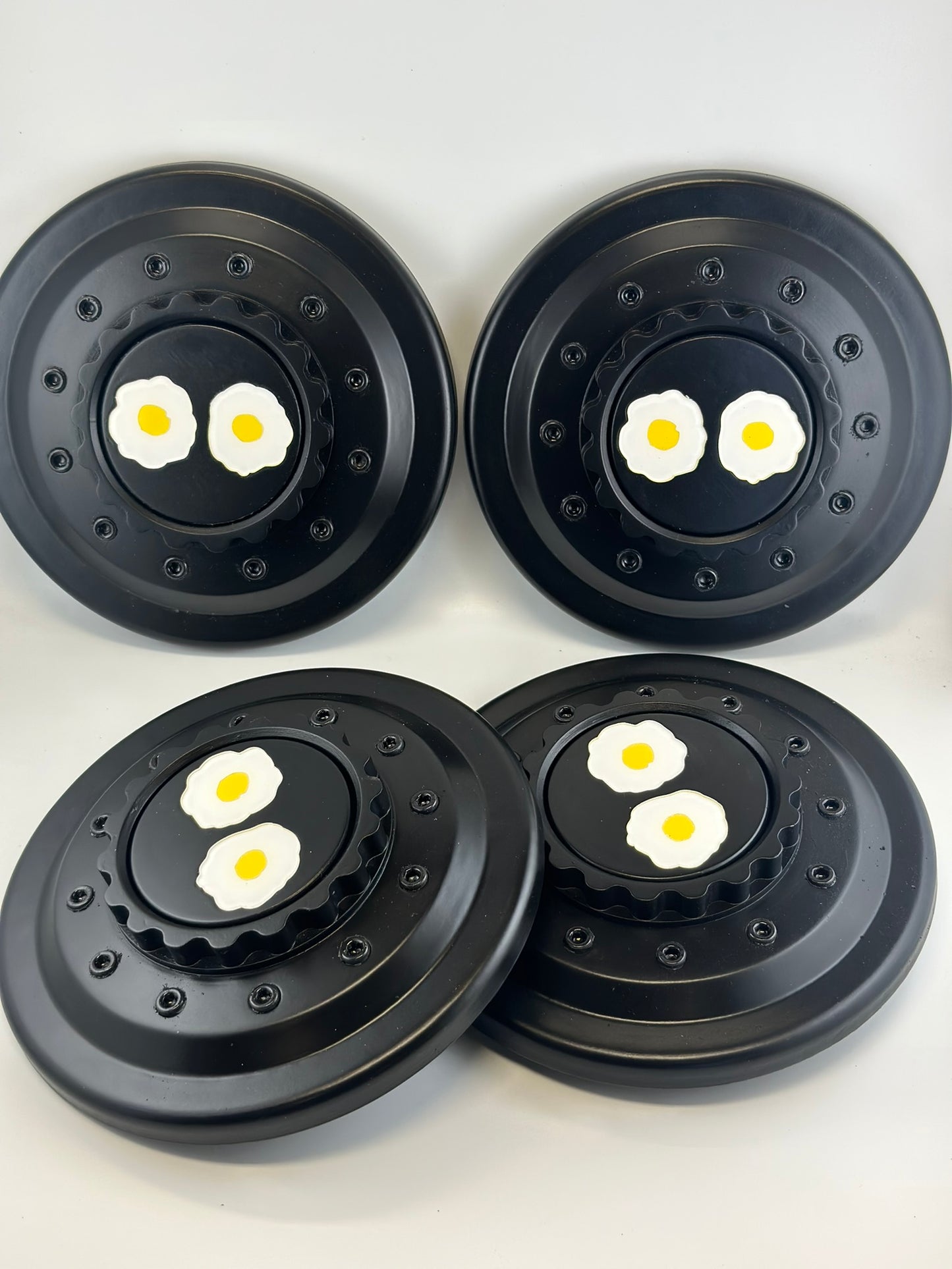 Custom Floating Center Cap – Self-Leveling, 3D Printed, OEM Fit