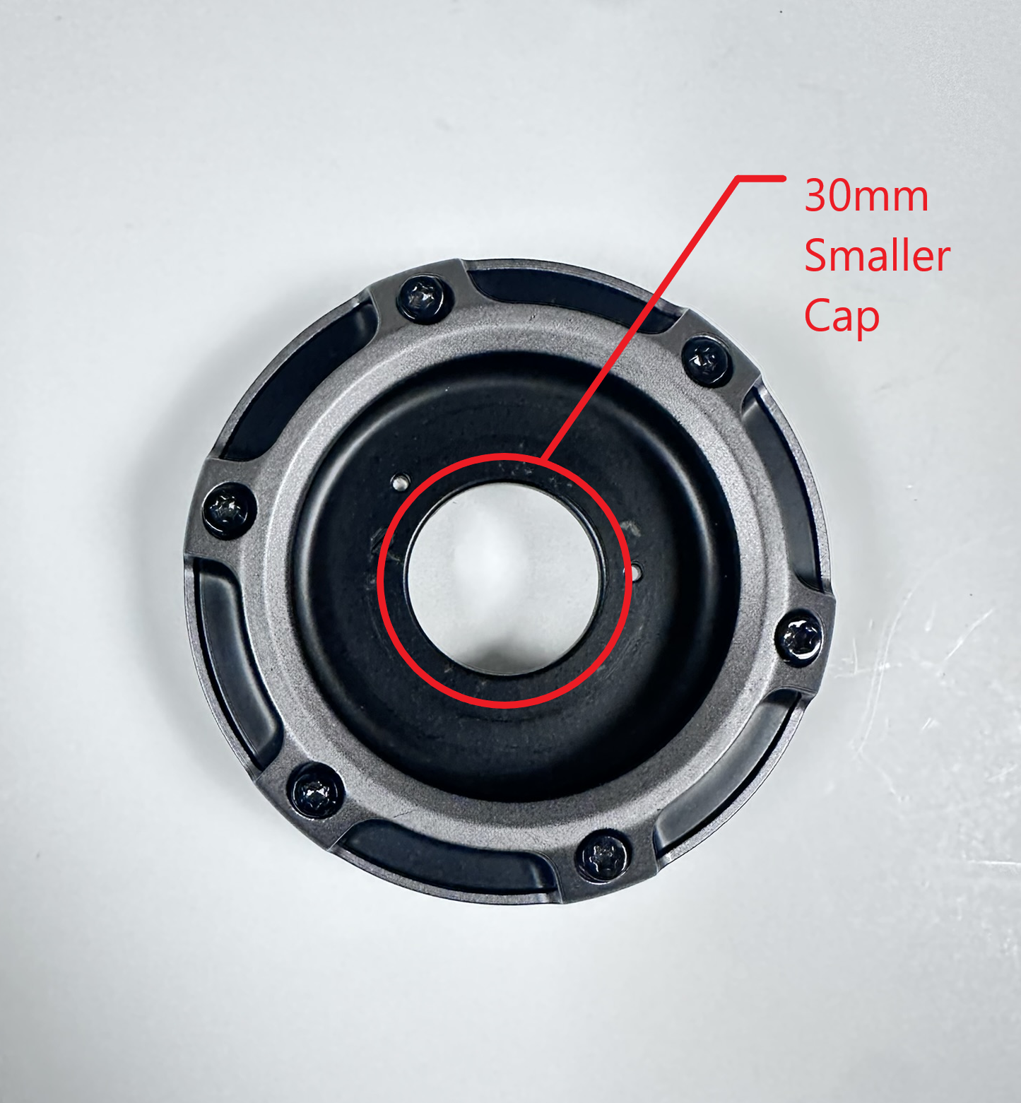 Fuel Wheel Floating Center Cap Retrofit Kit – Set of 4