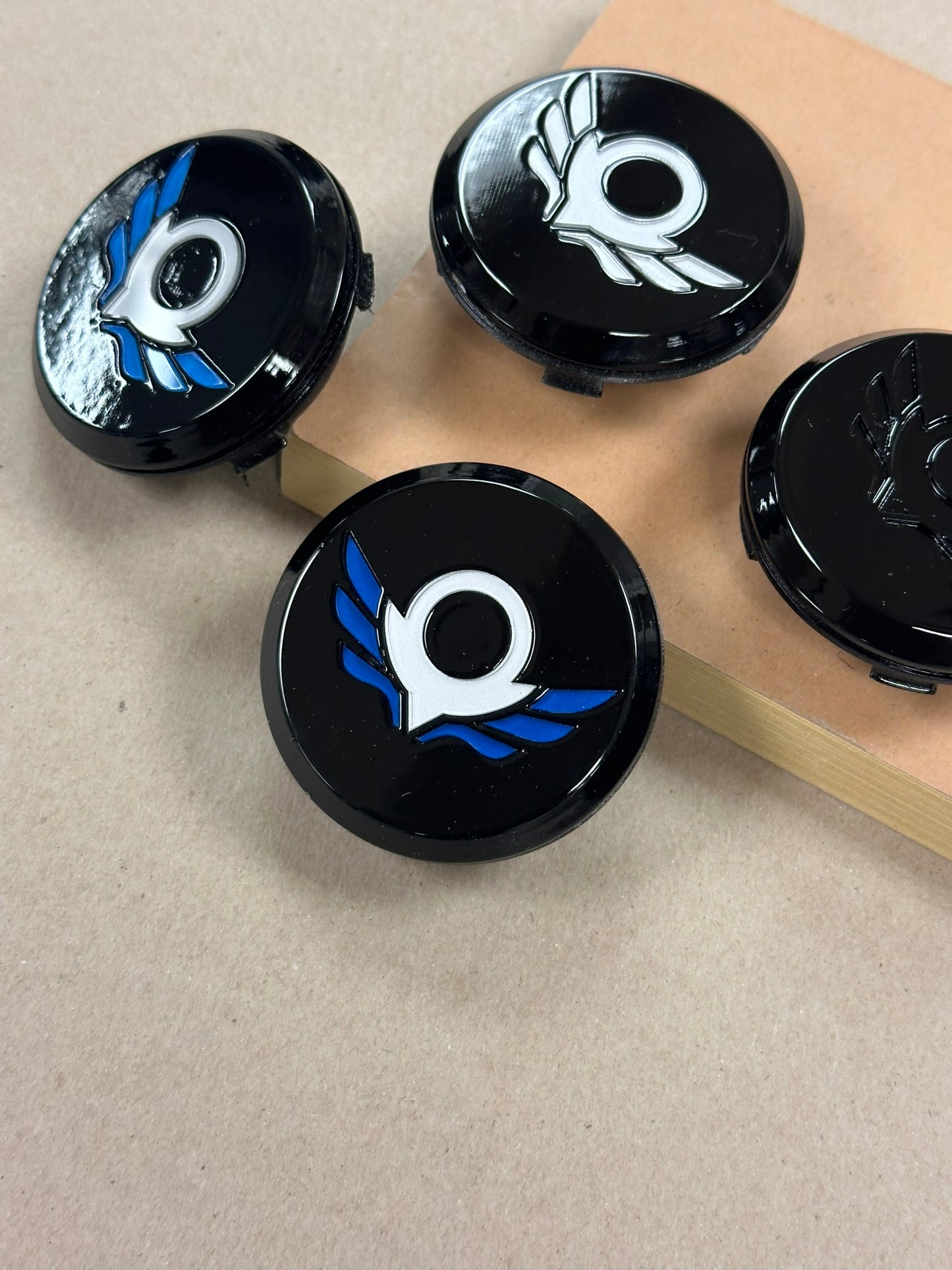 Custom Floating Center Cap – Self-Leveling, 3D Printed, OEM Fit
