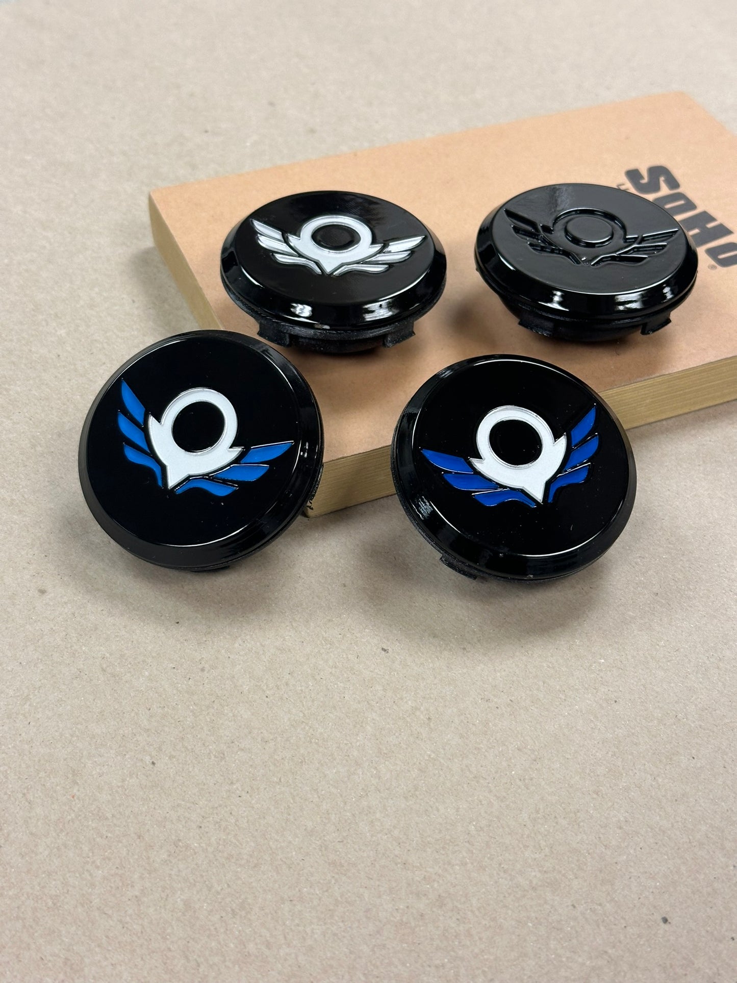 Custom Floating Center Cap – Self-Leveling, 3D Printed, OEM Fit