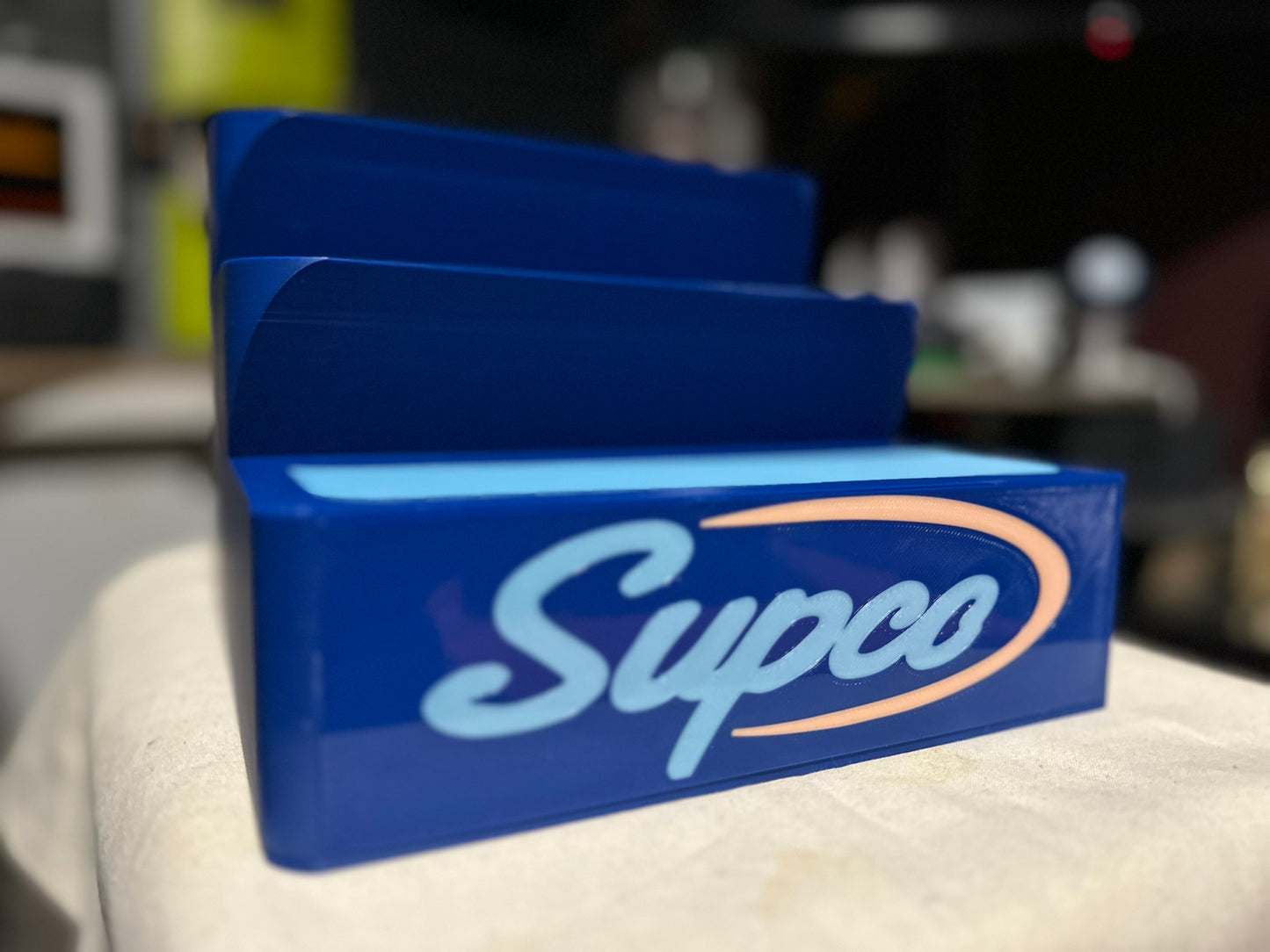 Custom 3D-Printed LED Display Stand – Personalized, 3 Tiers, Bottom-Lit