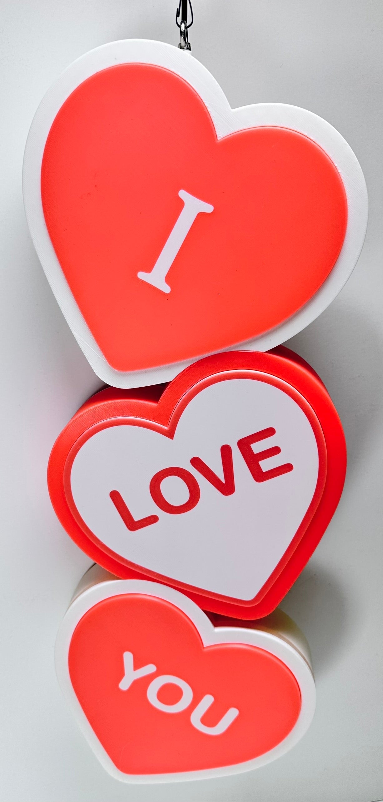 USB-powered LED Heart Sign, modern and customizable for any occasion.