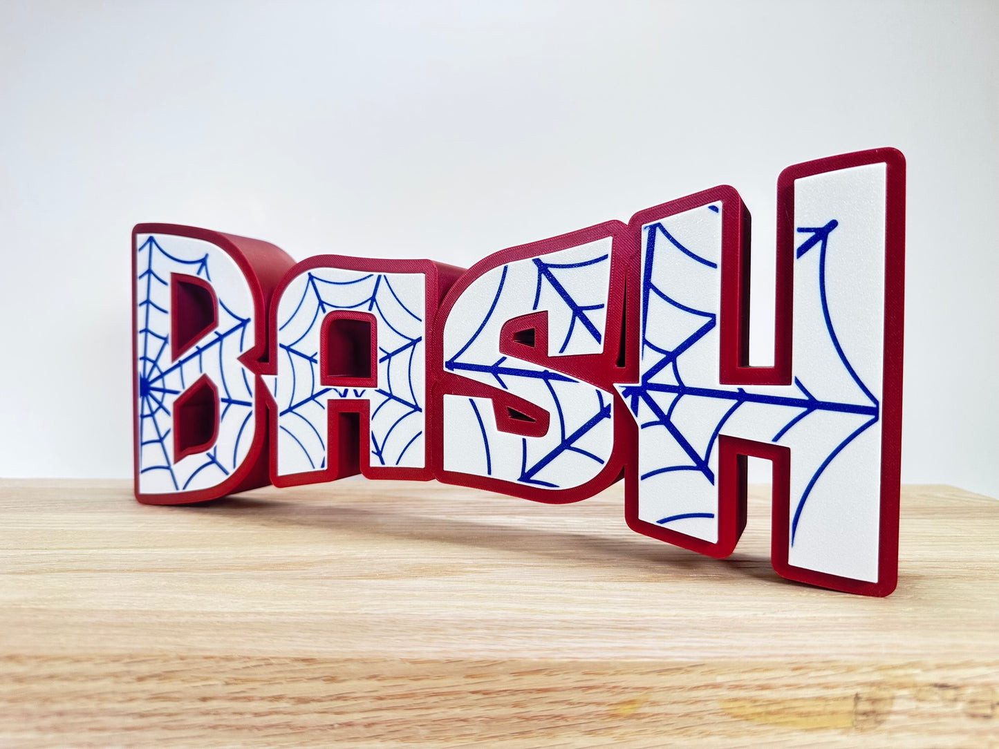 π₯ Custom Spider-Man Style LED Nameplate β Personalized Superhero Wall Light & Gaming Decor