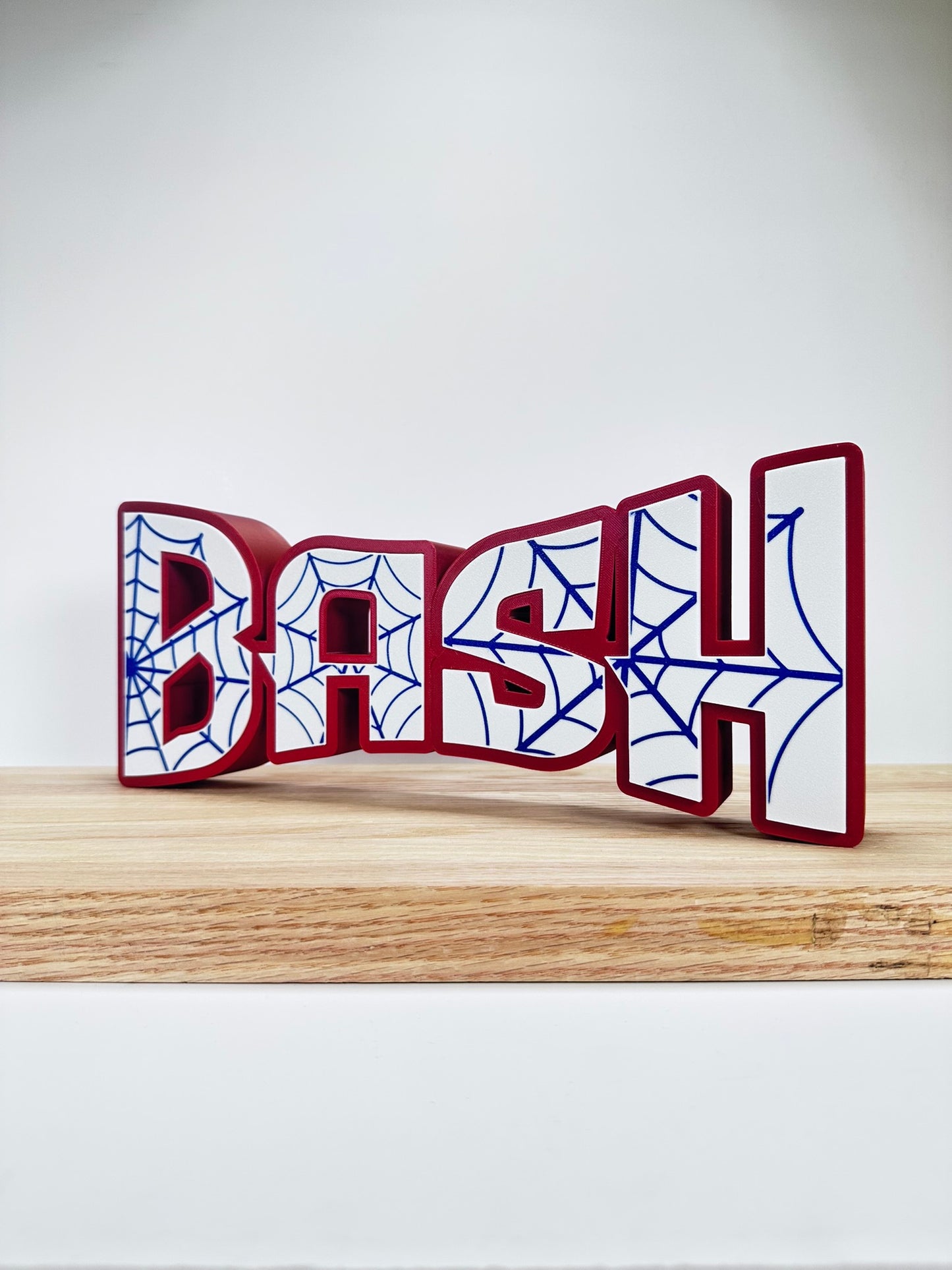 π₯ Custom Spider-Man Style LED Nameplate β Personalized Superhero Wall Light & Gaming Decor