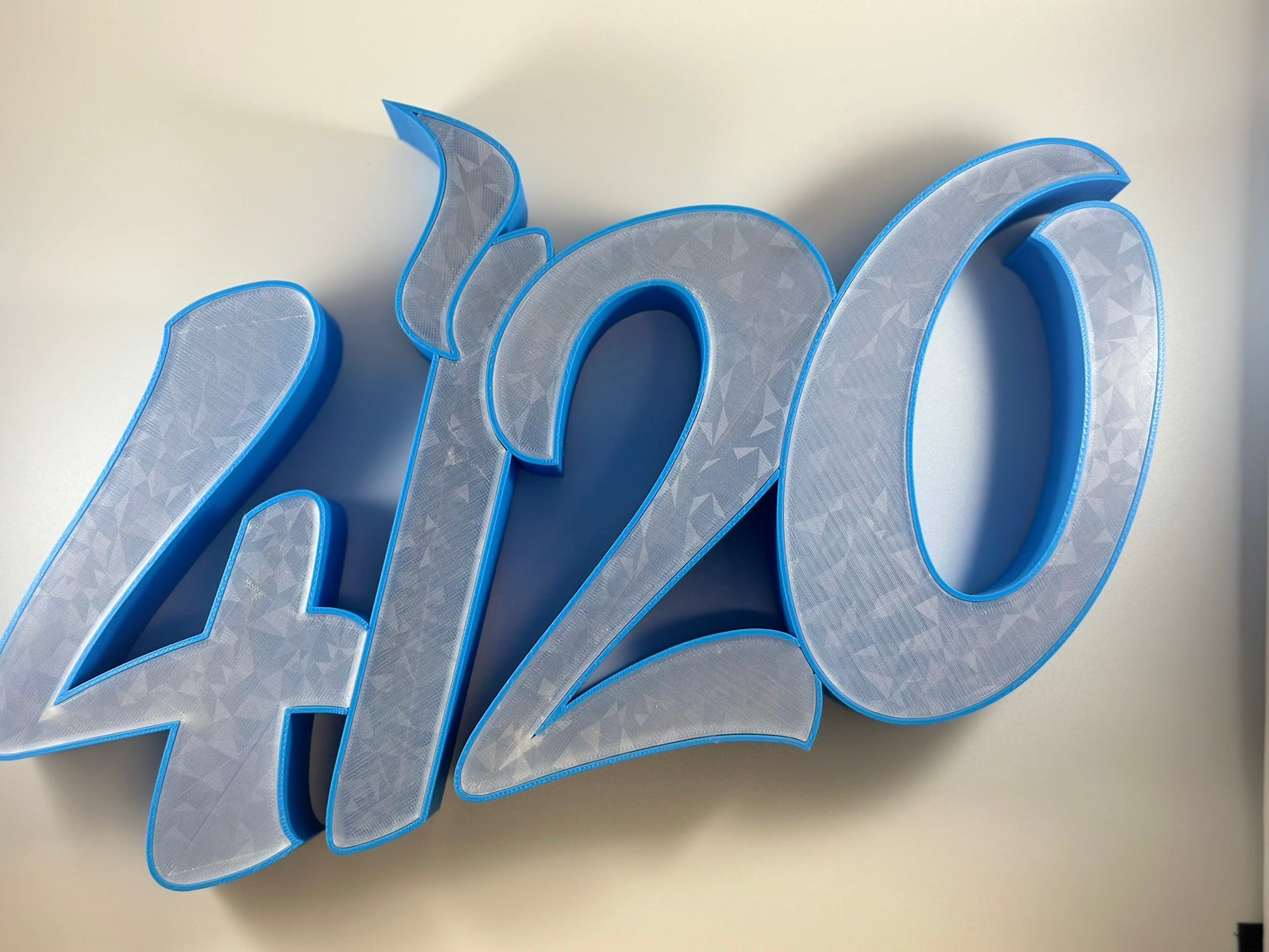 4/20 Glow LED Sign - Dimmable Celebration Light - RudeGrain