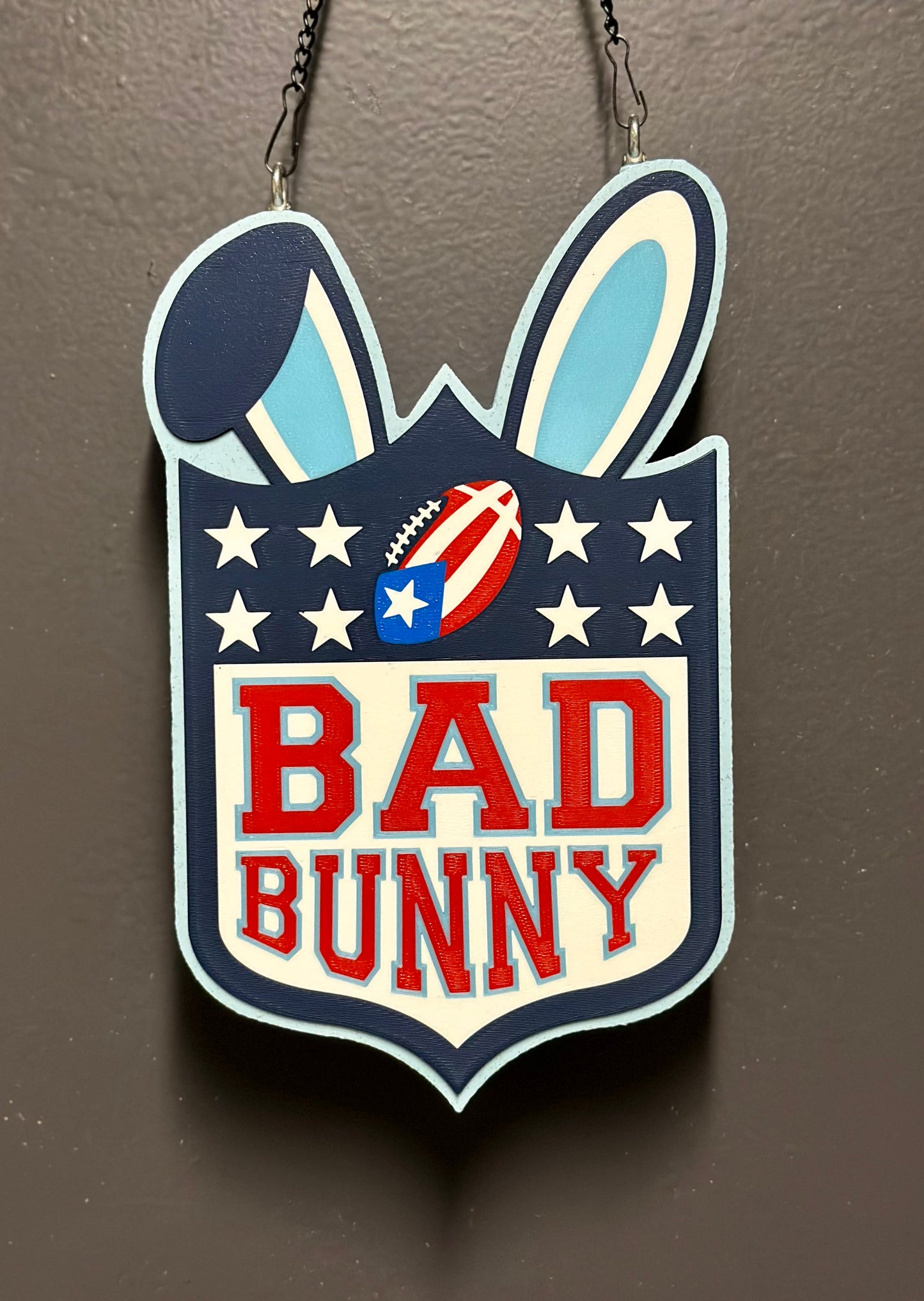Bad Bunny Super Bowl LX LED Sign – Limited Edition Glow Light