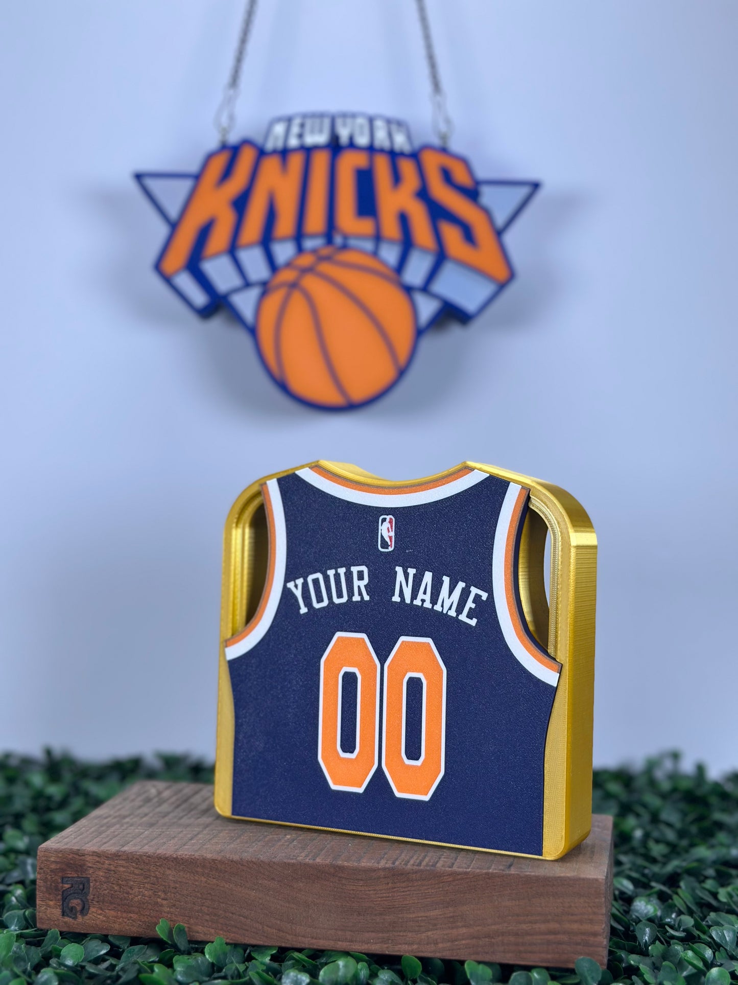 Custom Basketball Jersey LED Light Sign – Personalized Name & Number