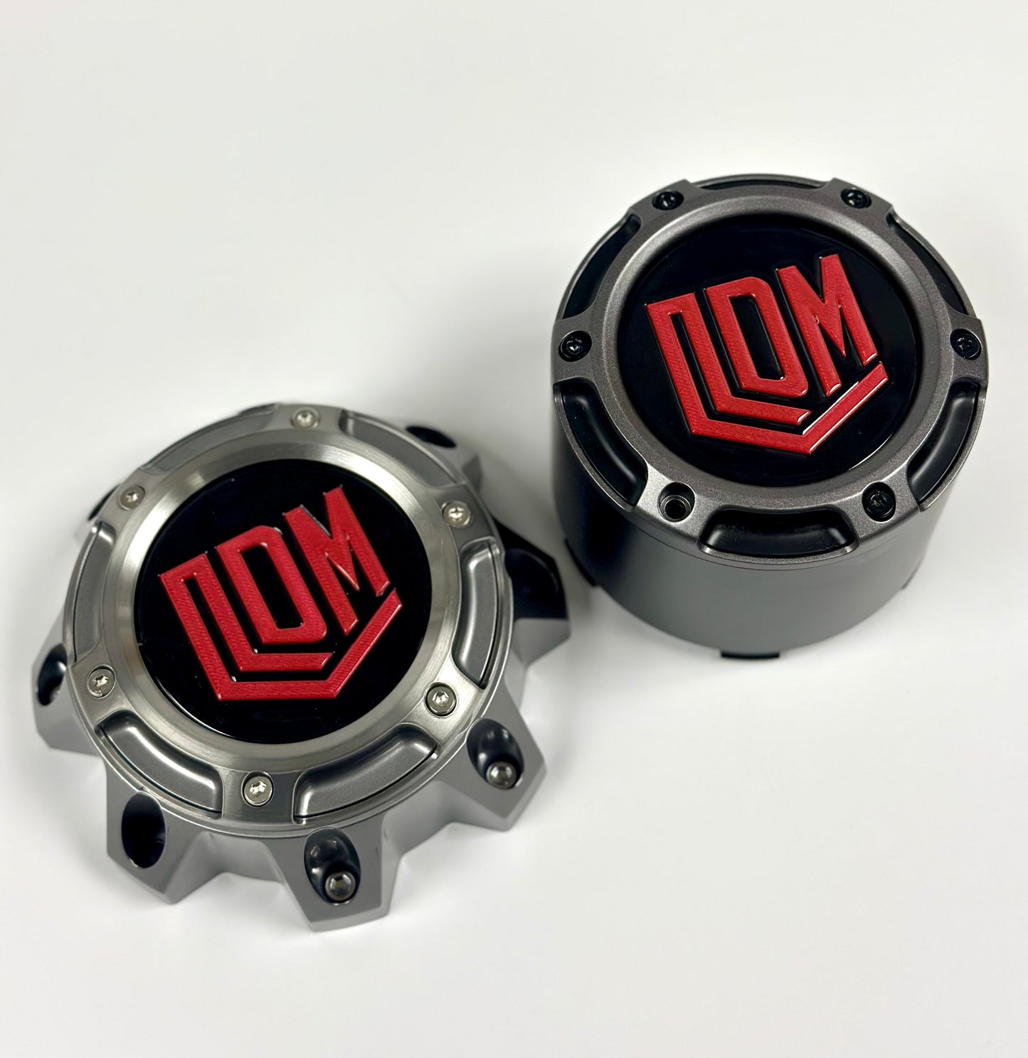Fuel Wheel Floating Center Cap Retrofit Kit – Set of 4