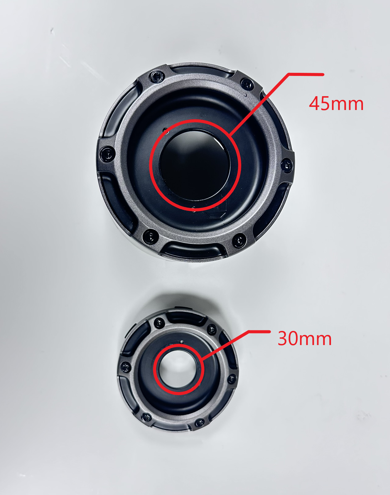 Fuel Wheel Floating Center Cap Retrofit Kit – Set of 4