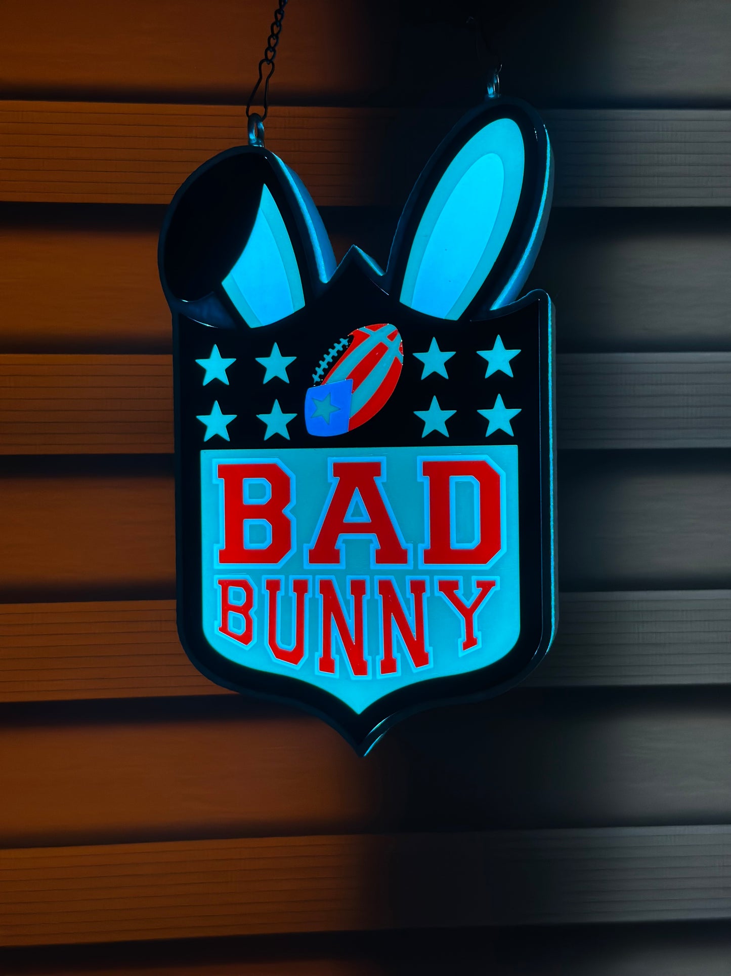 Bad Bunny Super Bowl LX LED Sign – Limited Edition Glow Light