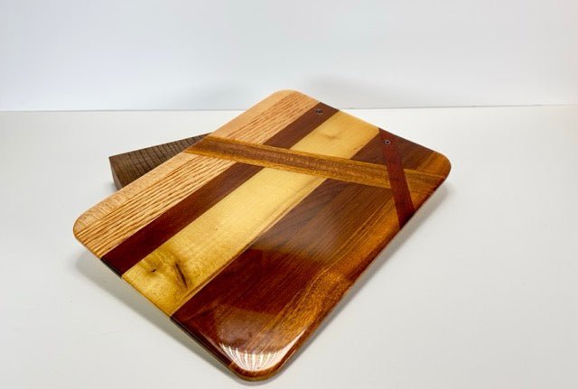 Wooden clipboard with brushed gold laminate - RudeGrainnovelty