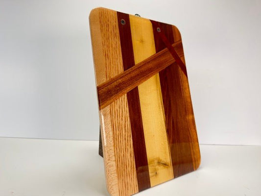 Wooden clipboard with brushed gold laminate - RudeGrainnovelty